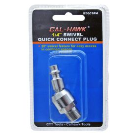 1/4" Swivel Quick Connect Plug