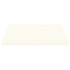 vidaXL Awning Top Sunshade Canvas Cream 118.1"x98.4"