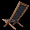 folding roping wood chair