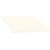 vidaXL Awning Top Sunshade Canvas Cream 118.1"x98.4"