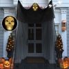 Halloween Scary Hanging Ghost Decoration Creepy Call and LED Flashing Glowing mask Suitable for Indoor and Outdoor Hanging Ghost Wall Decoration Hallo