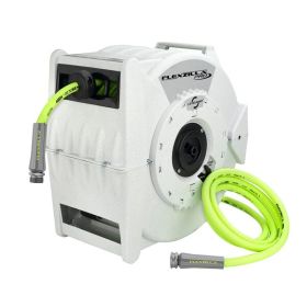 Flexzilla Retractable Water Hose Reel with Levelwind Technology 1/2" x 70'