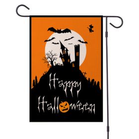 Halloween Decorations Garden Flag 12x18 Vertical Double Sided I Smell Children Sisters Fall Outside Hocus Pocus Decor Burlap Yard Flag (Color: Pic B, size: 47x32cm)