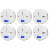 LCD CO Sensor Carbon Monoxide Detector 85dB Sound Independent CO Poisoning Warning Alarm Detector Meter Kitchen Fireplace Indoor