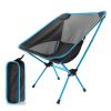 Superhard High Load Outdoor Camping Chair Travel Ultralight Folding Chair Portable Beach Hiking Picnic Seats Fishing Beach BBQ